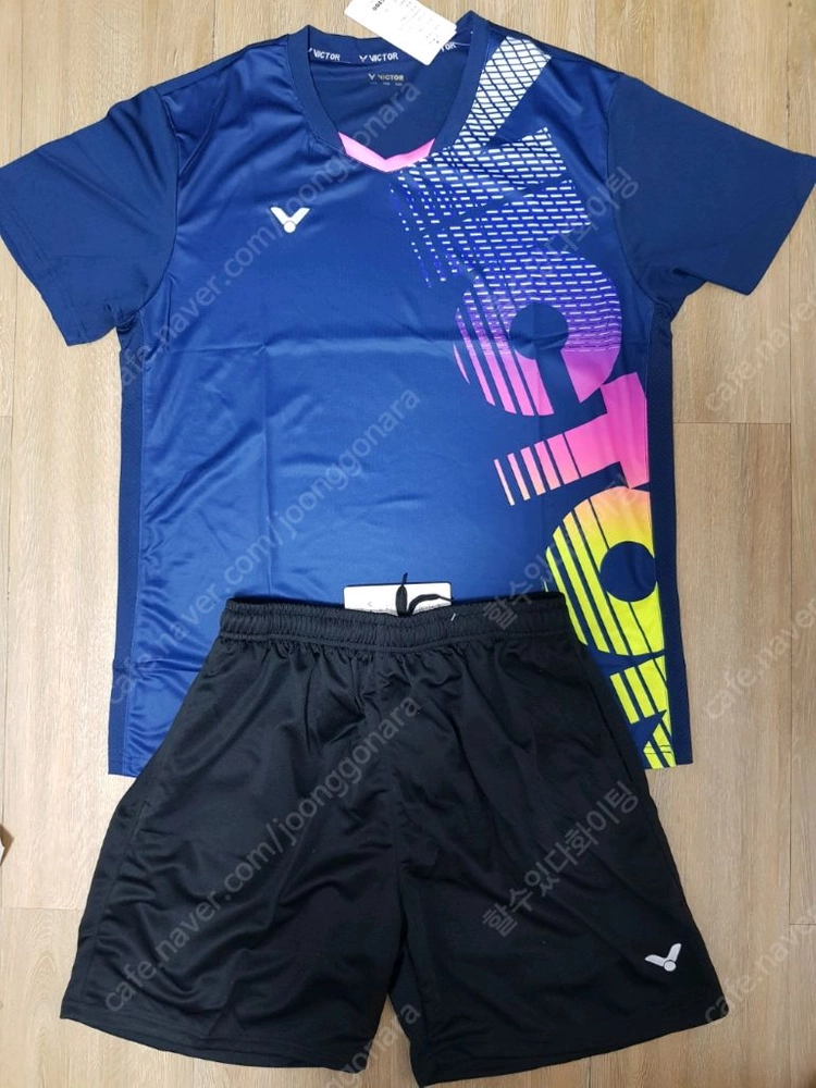 빅터(Victor) 운동복 배드민턴복 탁구복 탁구 유니폼 상하의 한벌세트 판매 이미지