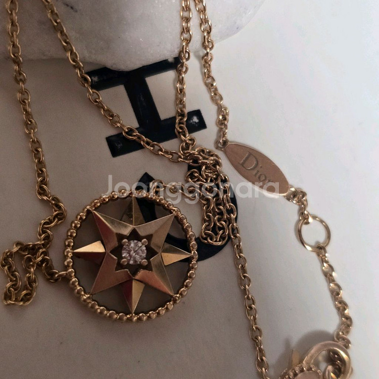 18k핑크골드 목걸이--5