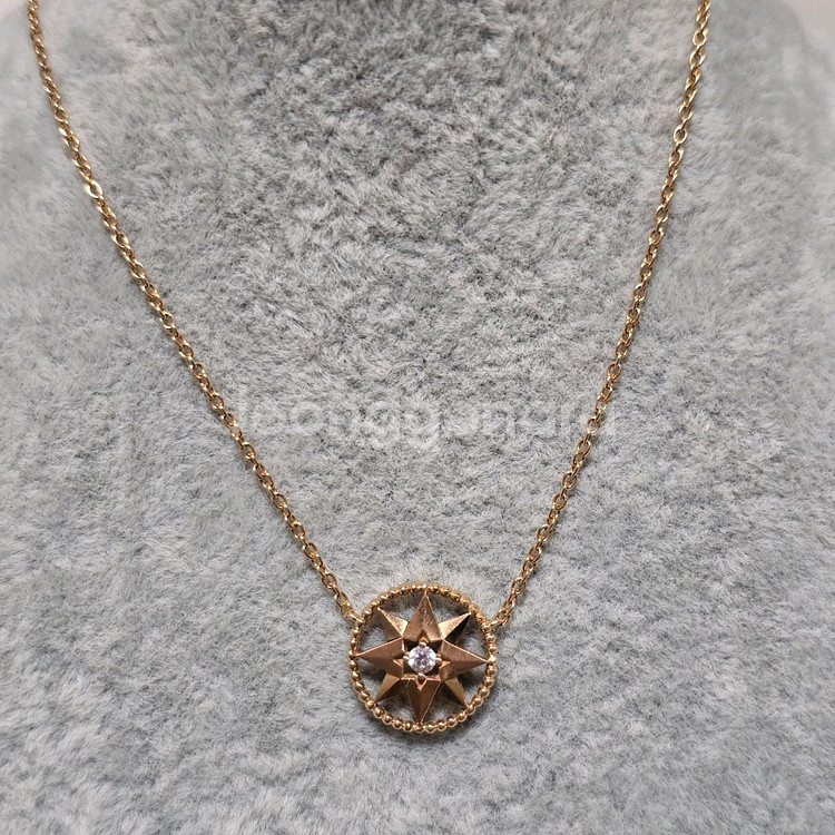 18k핑크골드 목걸이--7