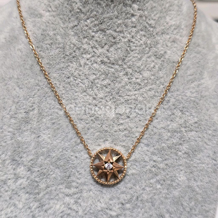 18k핑크골드 목걸이--8