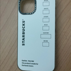 케이스티파이 스타벅스 메뉴판 케이스 casetify 아이폰13
