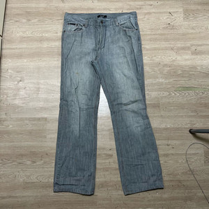 돌체앤가바나 D&G 남성 빈티지 워싱 데님팬츠 청바지 [연청] 38