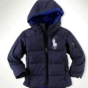 폴로 랄프로렌 남아 패딩 3T 네이비 (새상품)