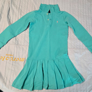 폴로 랄프로렌 여아 폴로 원피스 6X