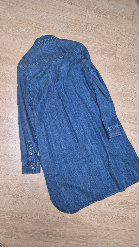 갭(GAP)데님 셔츠 원피스--2