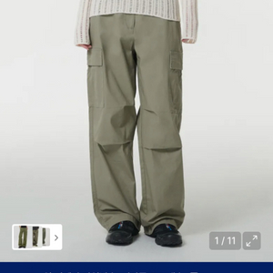 [환불네고ok] 25 무신사 스탠다드 여성 와이드 카고 팬츠