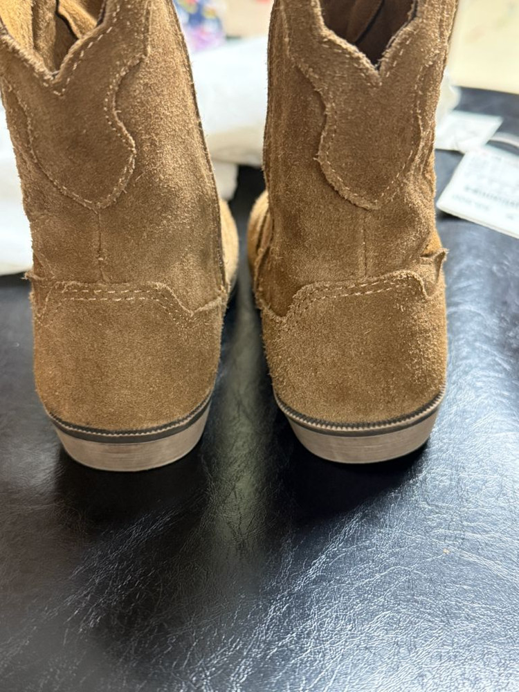 155사이즈)자라키즈스웨이드웨스턴부츠--6