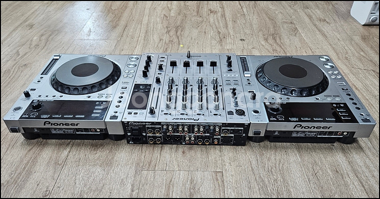 파이오니아 (PIONEER) CDJ-850 2대 + DJM-850 믹서 풀세트 일괄--6