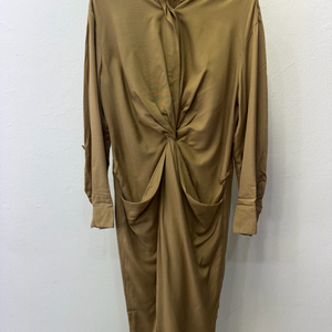 정품) 랑방 한섬 셔링 롱 원피스 82