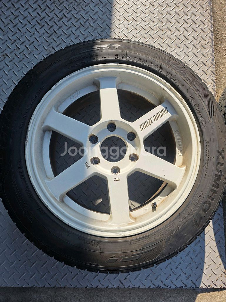 18인치 휠 타이어 셋트--4