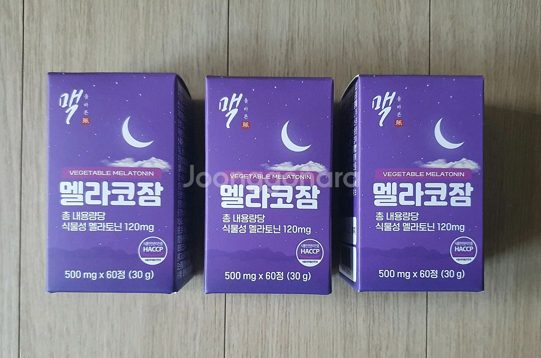 (미개봉 3박스) 멜.라.코.잠 수면영양제 불면증--0