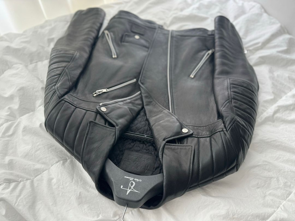 느와르라르메스 블랙라벨 SD6 라이더 가죽자켓 이미지