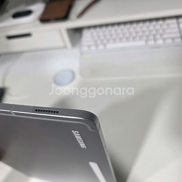 갤럭시탭s10+ 5g 실버 + 정품 키보드 화이트--4
