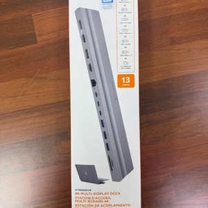 맥북 프로용 HyperDirive 4K 디스플레이 도킹 스테이션