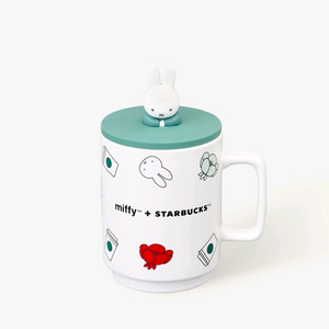 (택포)스타벅스 포에버 미피 피규어 머그 miffy 머그컵