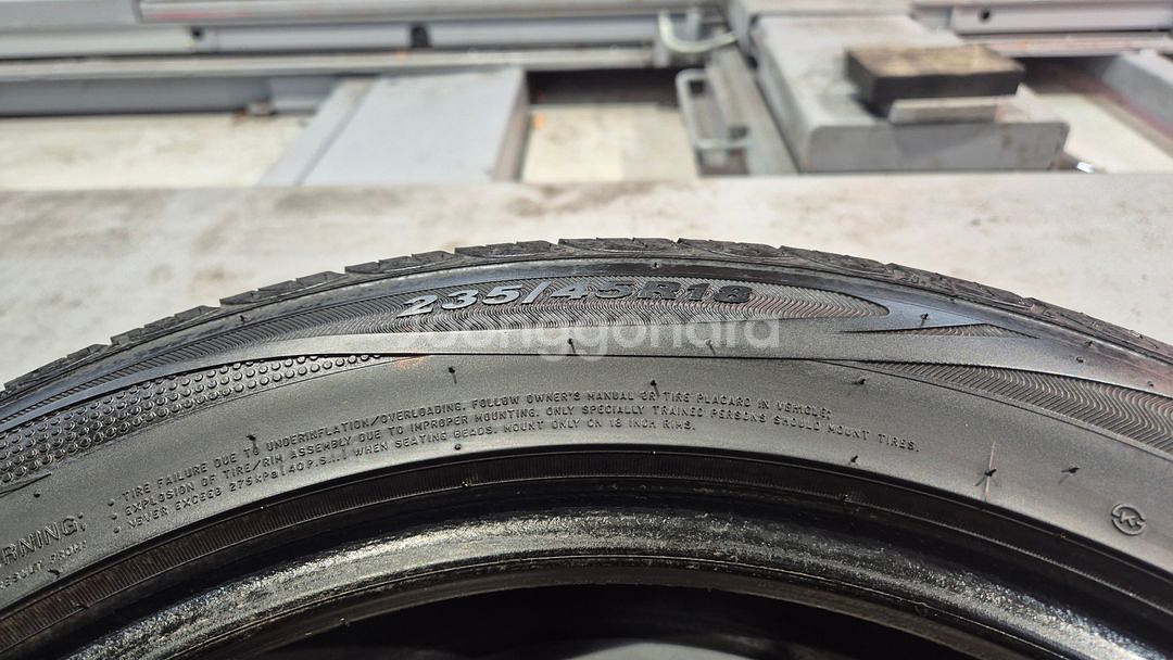 중고 타이어 235 45 18 넥센 타이어 오페라 2354518--3