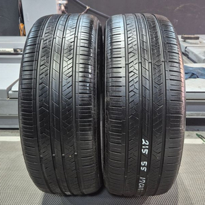 중고 타이어 215 55 17 한국 타이어 키너지EX 2155517