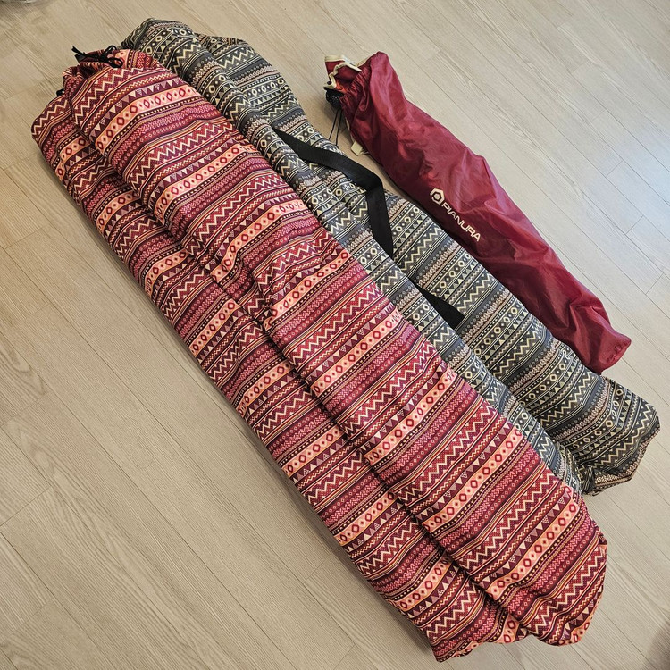 카즈미 알피쿨 각종캠핑용품 가스통 에어매트 등등 외 많아요 이미지