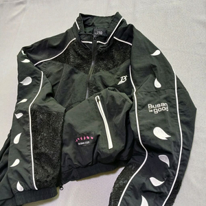 BUSAN 부산전국체전 우븐 바람막이 유니폼 자켓 근무복