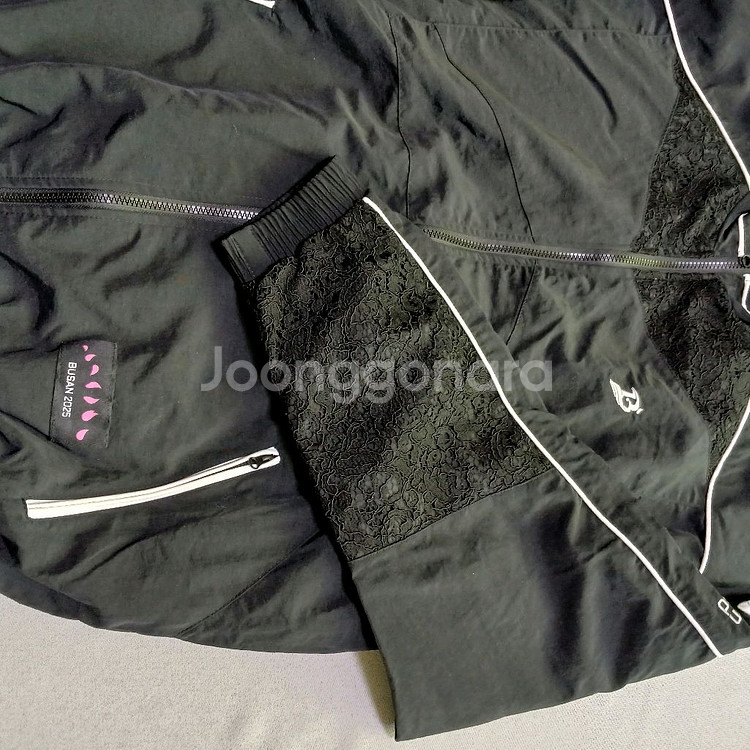 BUSAN 부산전국체전 우븐 바람막이 유니폼 자켓 근무복--7