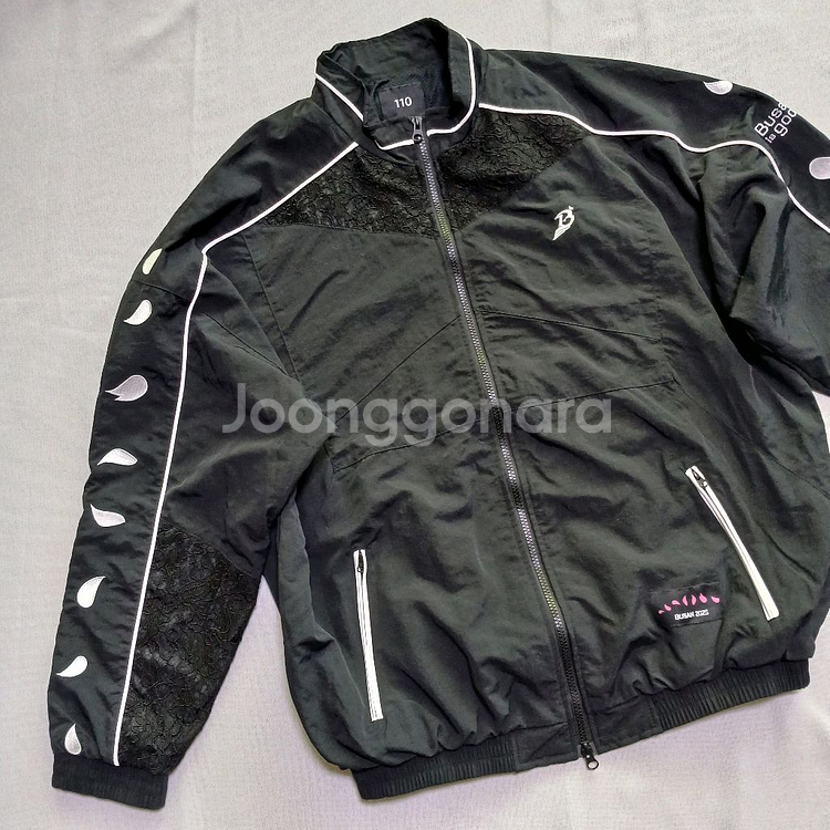 BUSAN 부산전국체전 우븐 바람막이 유니폼 자켓 근무복--3