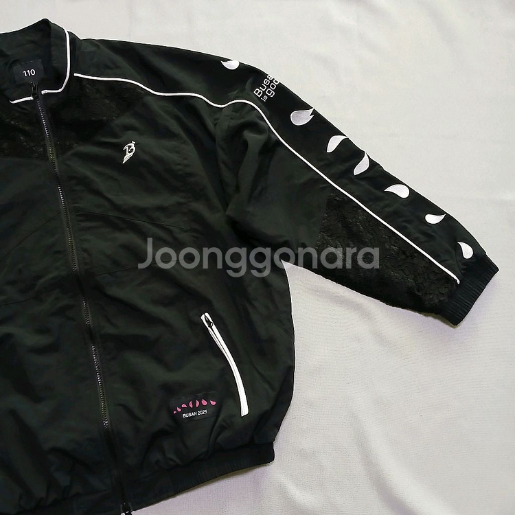 BUSAN 부산전국체전 우븐 바람막이 유니폼 자켓 근무복--4