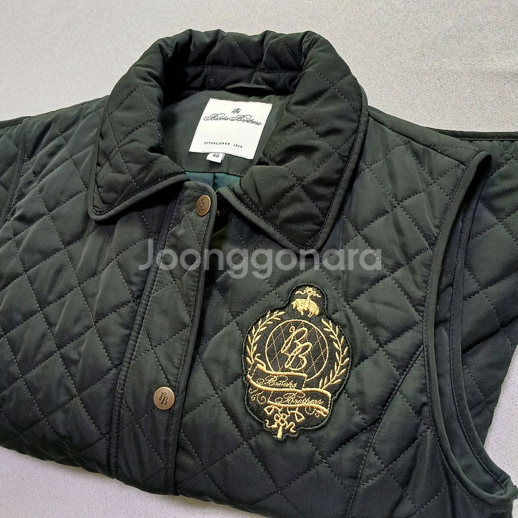 브룩스브라더스 우먼 퀄팅 구스다운 패딩조끼 베스트--0