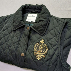 브룩스브라더스 우먼 퀄팅 구스다운 패딩조끼 베스트