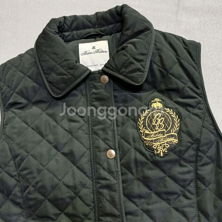 브룩스브라더스 우먼 퀄팅 구스다운 패딩조끼 베스트--9