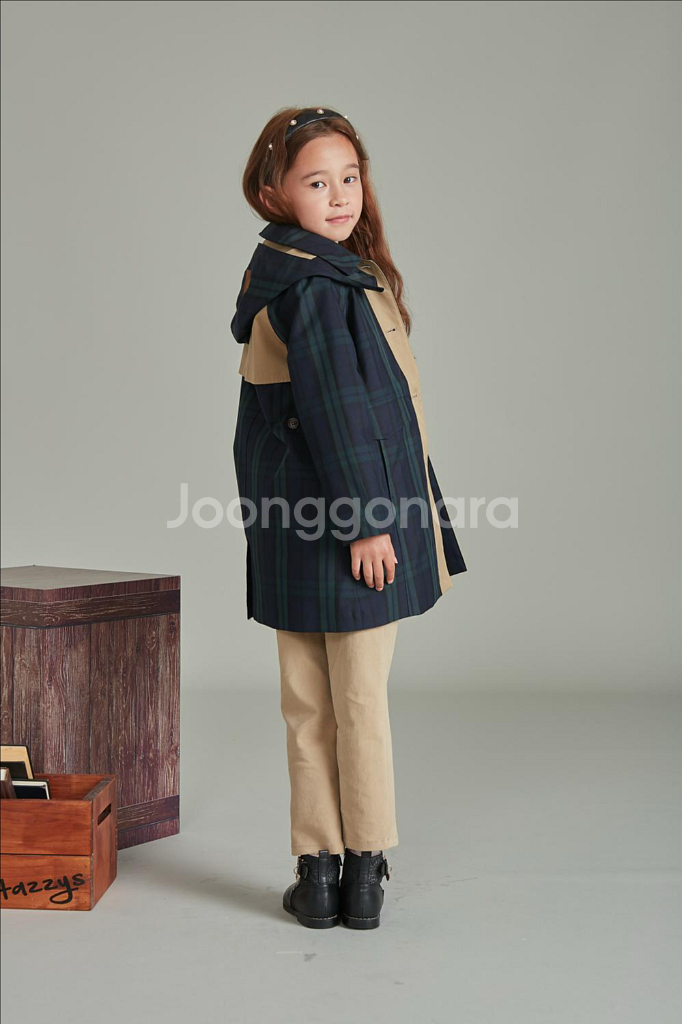 헤지스키즈 트렌치코트--5