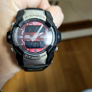 카시오 G-SHOCK giez gs300 티타늄 손목시계 부산