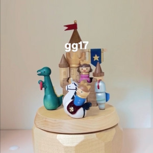 대만 우더풀라이프 정품 원목 오르골 빈티지 소품 이미지