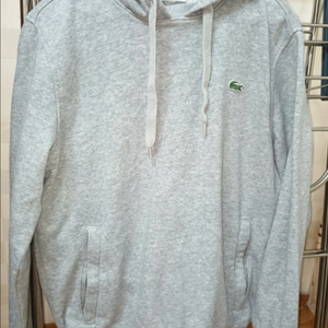 라코스테 기모 후드티 90