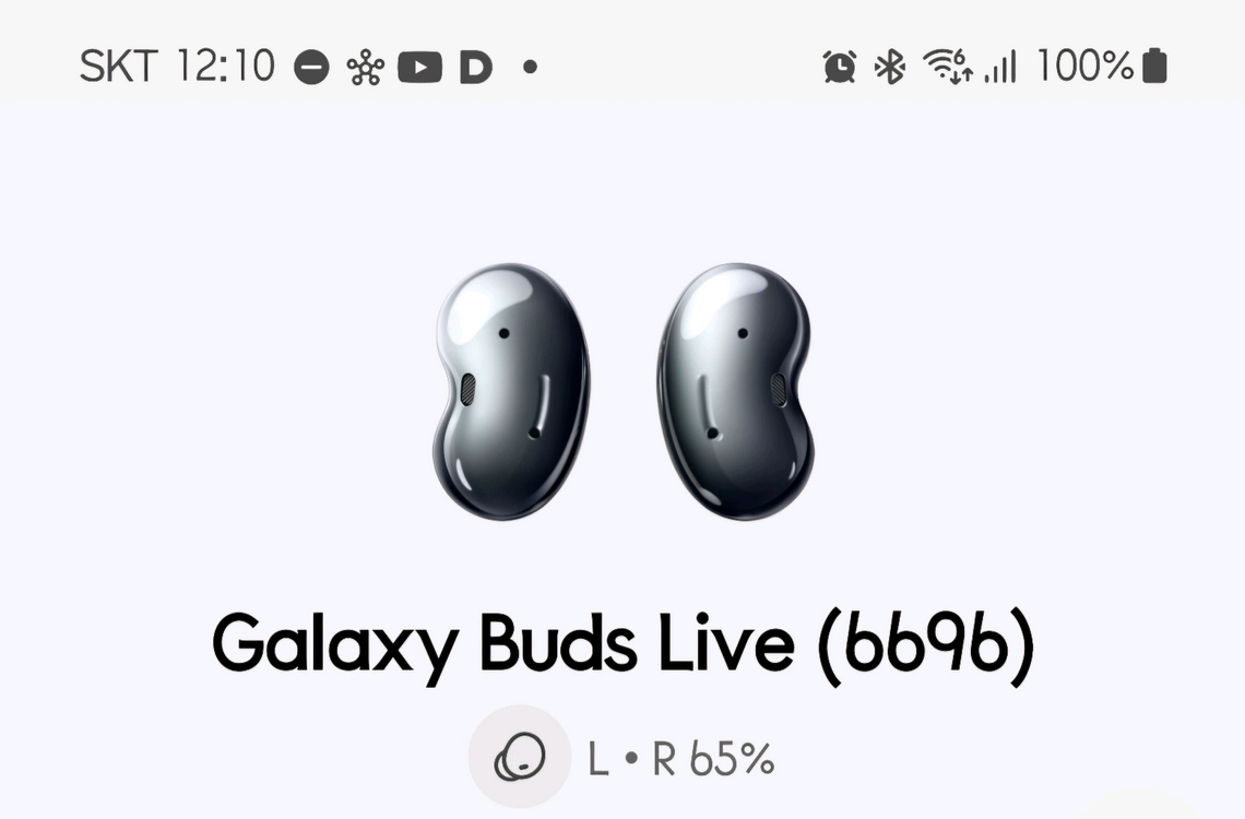 삼성 SM-R180 버즈라이브 블랙색상 판매합니다.--3