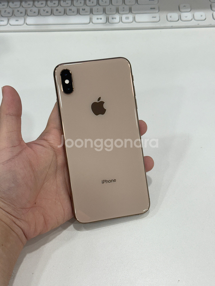아이폰XS맥스 골드 64GB--0