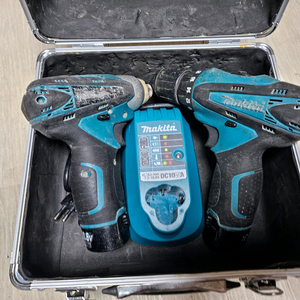 마끼다 마키타 10.8V 충전 드릴 콤보 (스크류, 임팩) 세트
