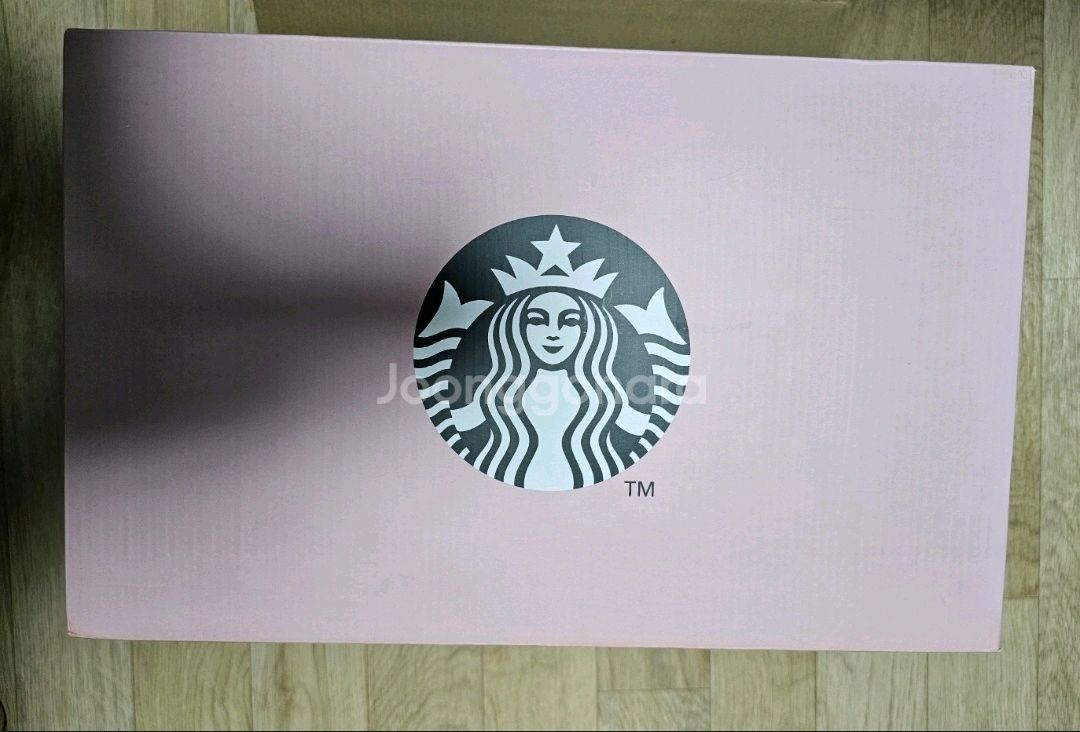 스타벅스 아이스박스 분홍색(미사용) 이미지