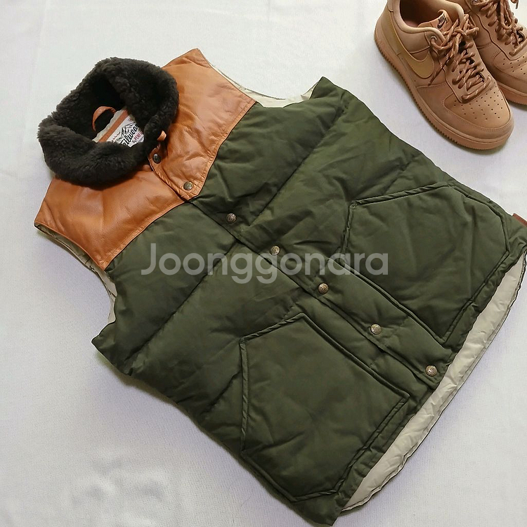 penfield 펜필드 락울 조끼 패딩 자켓 베스트 아메카지--2