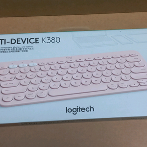 로지텍 K380 블루투스 키보드 + 페블 마우스