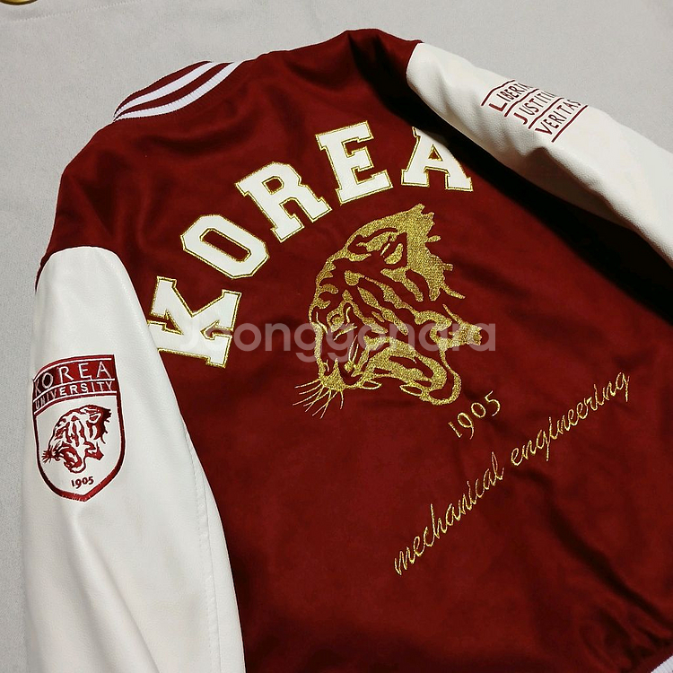 KOREA 고려대학교 호랑이 과잠 바시티 고려대 굿즈 유니폼--0