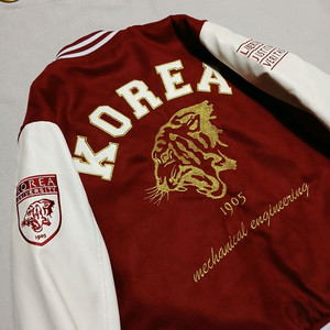 KOREA 고려대학교 호랑이 과잠 바시티 고려대 굿즈 유니폼