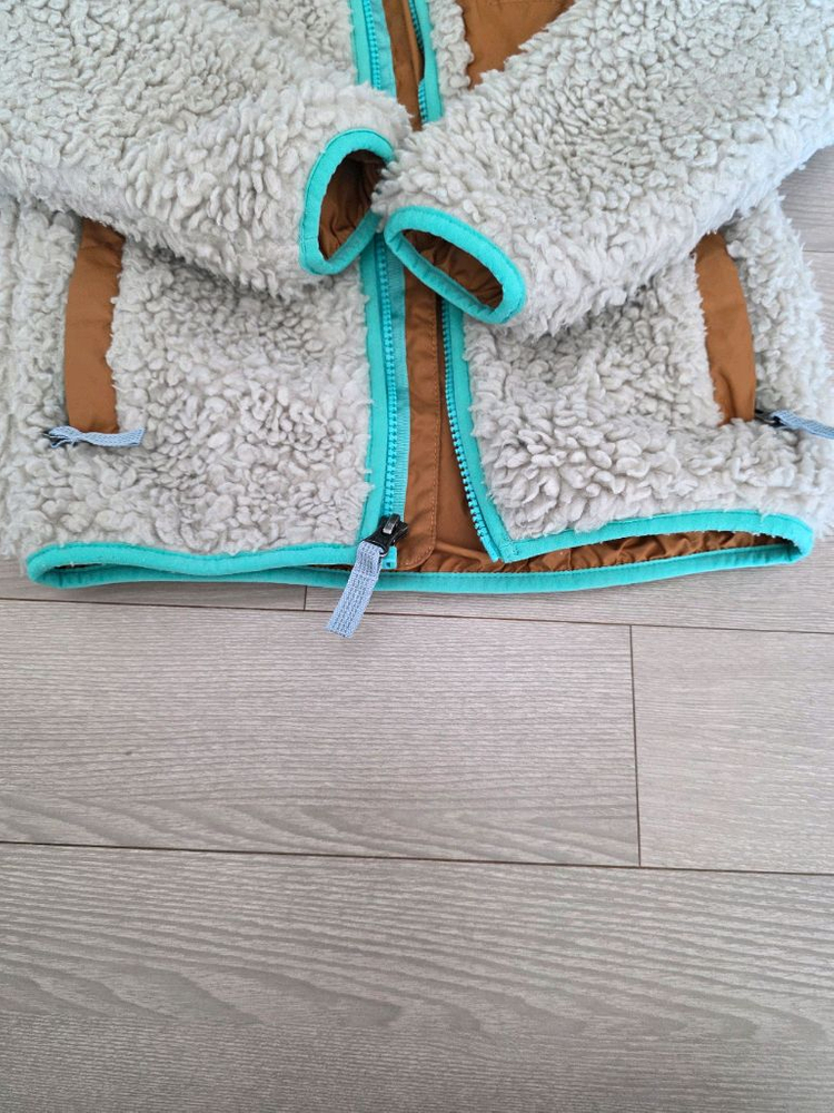 파타고니아 뽀글이 후리스들 민트 5t--3