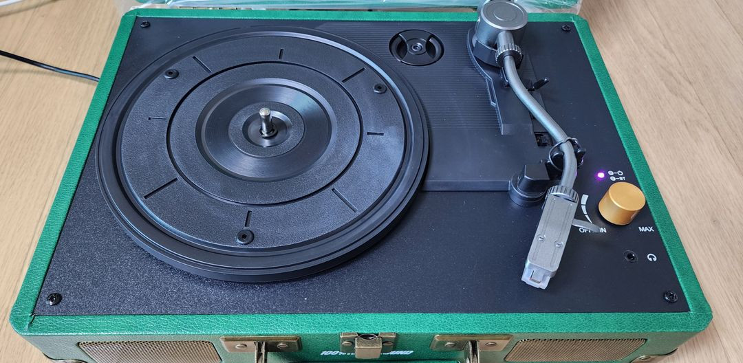 테라 호브로 턴테이블 새상품--2