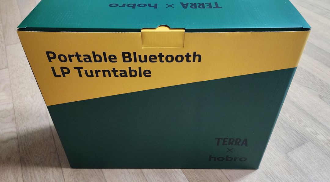 테라 호브로 턴테이블 새상품--4