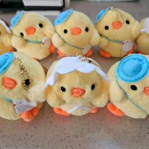 아기 닭 키링 5마리 세트 새상품