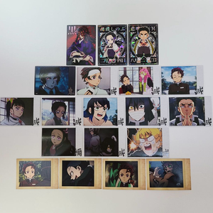 귀멸의칼날 하이라이트픽 카드 프로필 샤인 자개 페러럴 스페셜 오바나이 시노부 미츠리 탄지로 네즈코 젠이츠 이노스케