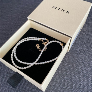 마인 진주 목걸이