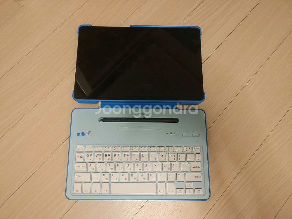 밀크T 태블릿 갤럭시 탭 s6 lite 64gb 키보드 케이스 + 펜--0