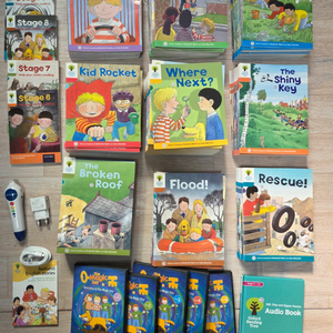 ort1+~9단계 사운드북과 리딩펜 세트. 인북스정품. 옥스포드리딩트리 1+~9단계