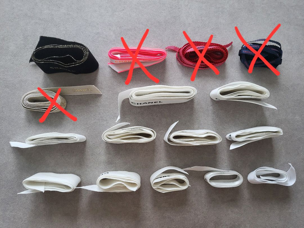 정품) 샤넬 리본--1